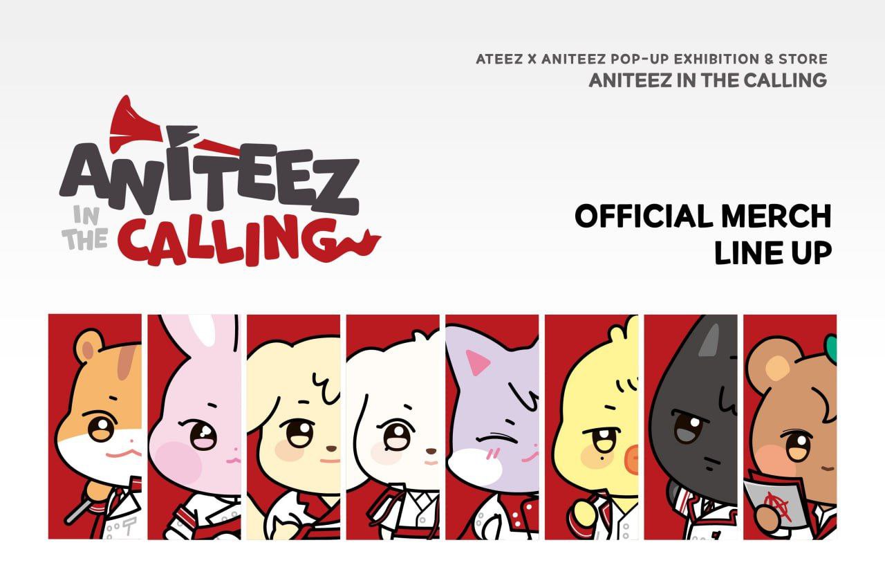 [ATEEZ] Aniteez In the Calling Official Merch Pt.1