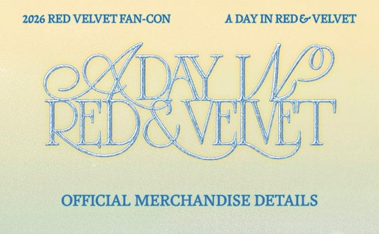 [RED VELVET] 2026 Red Velvet Fan-Con : A Day In Red & Velvet : Official MD