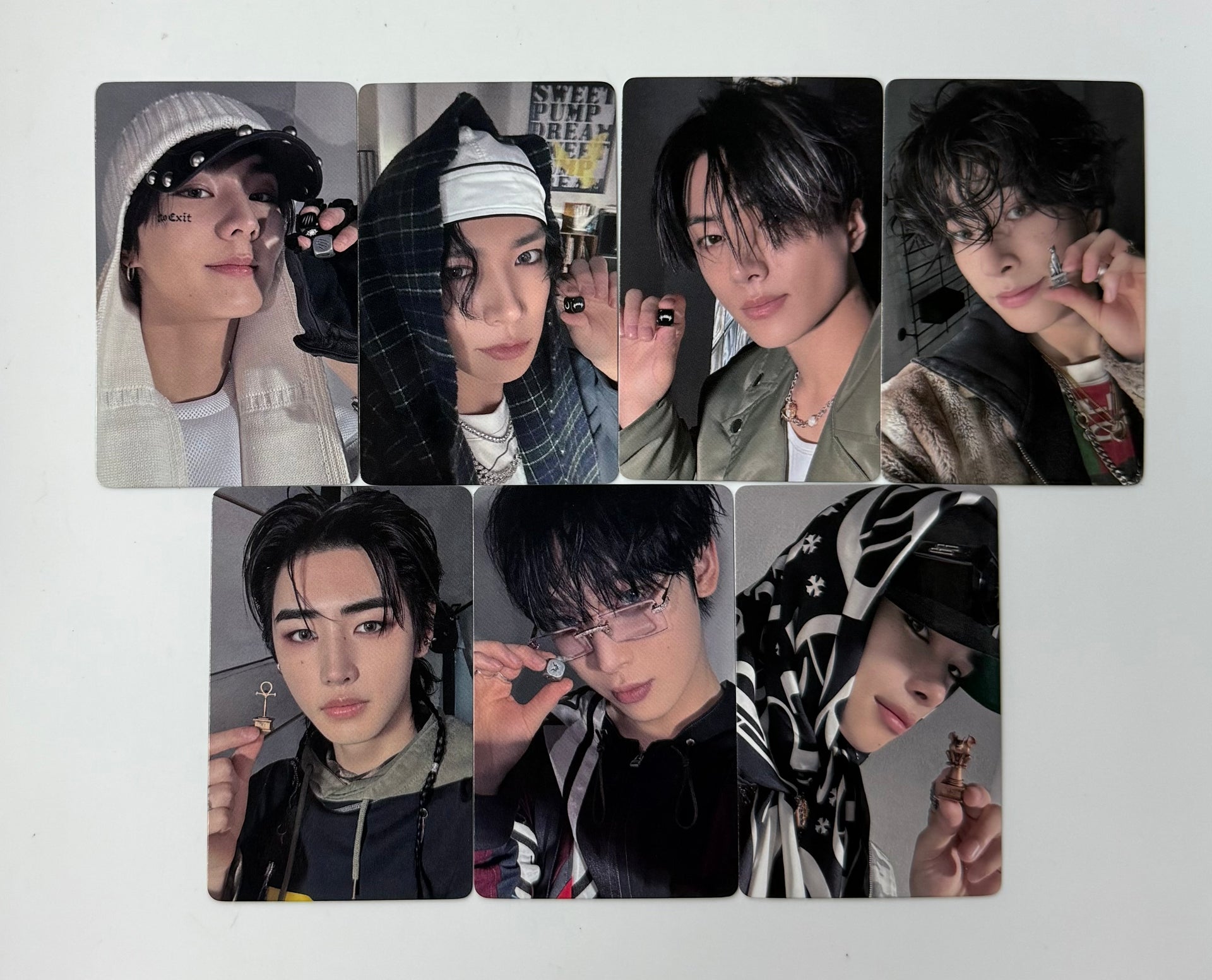 ENHYPEN Daydream Yizhiyu 1.0 YZY Photocard Set Of 7 ENHYPEN