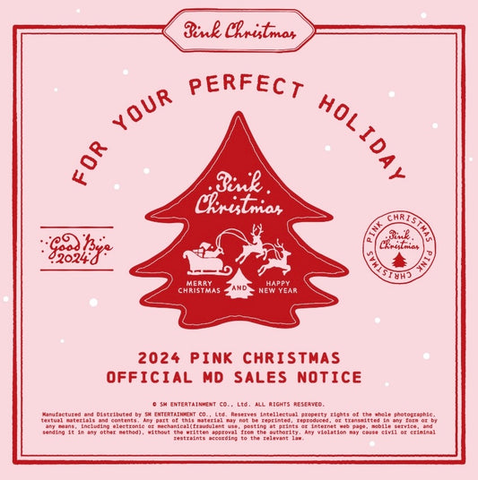 [SMTOWN] 2024 Pink Christmas Random Pack