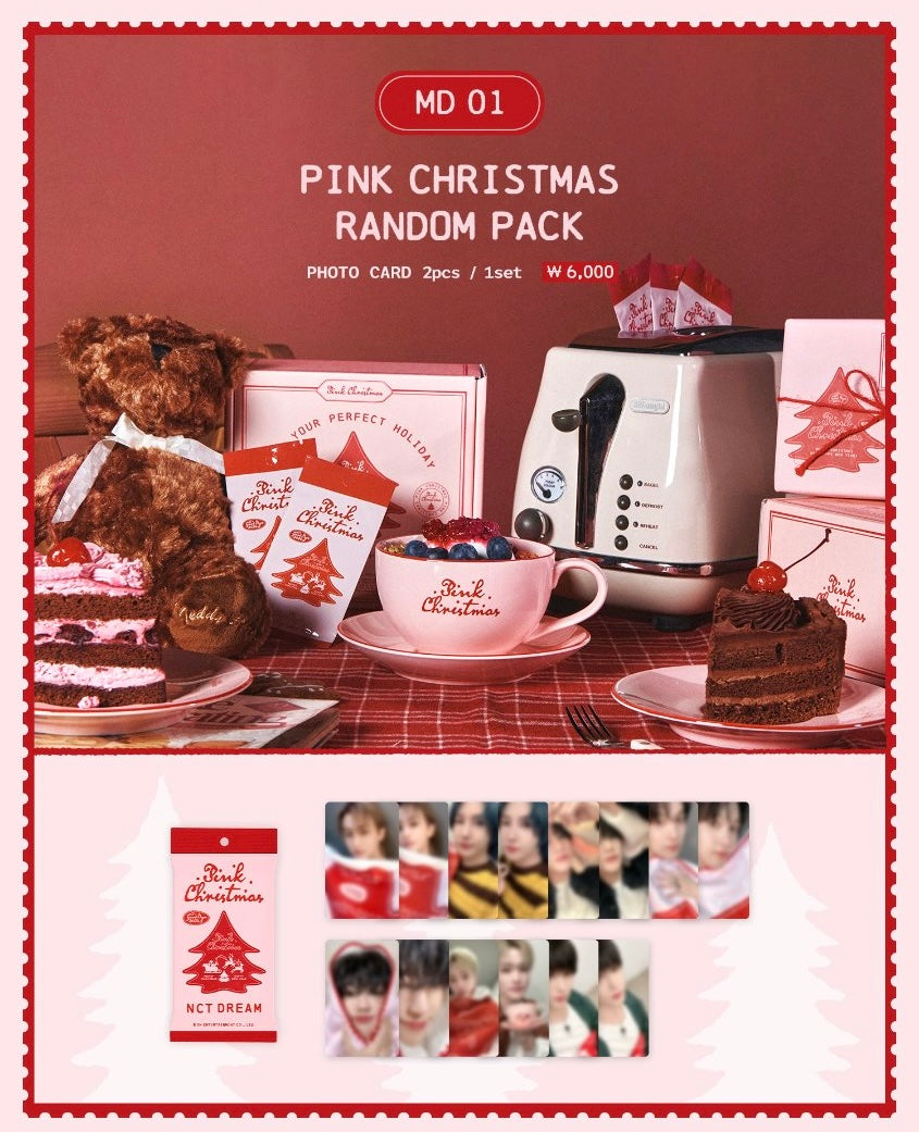 [SMTOWN] 2024 Pink Christmas Random Pack