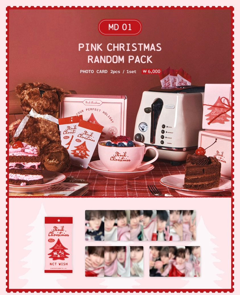 [SMTOWN] 2024 Pink Christmas Random Pack