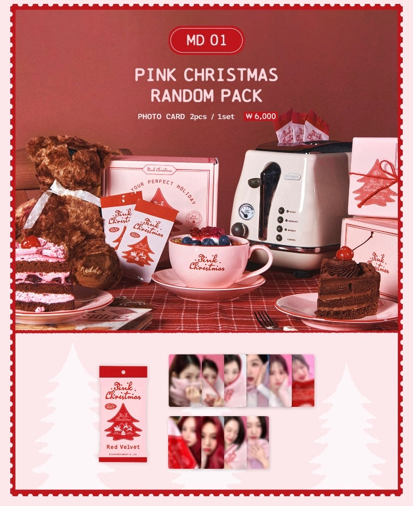 [SMTOWN] 2024 Pink Christmas Random Pack