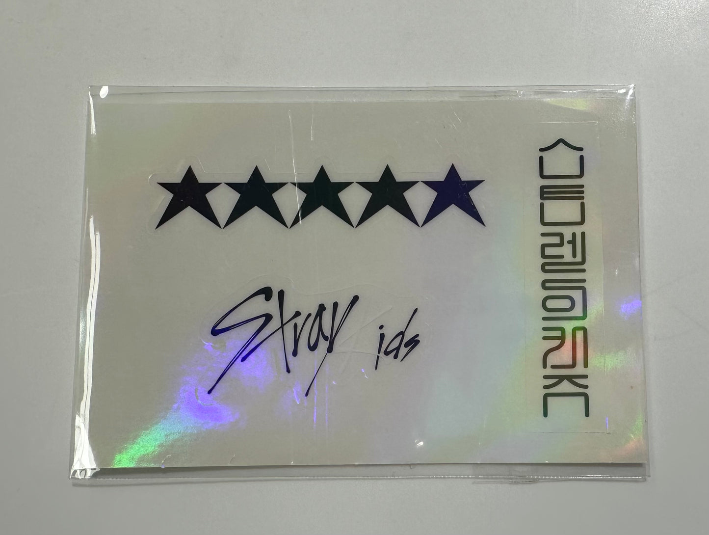 [STRAY KIDS] ★★★★★ (5-STAR) : Hologram Sticker