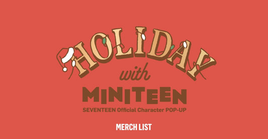 [SEVENTEEN] Holiday With Miniteen : Official Character Pop Up MD