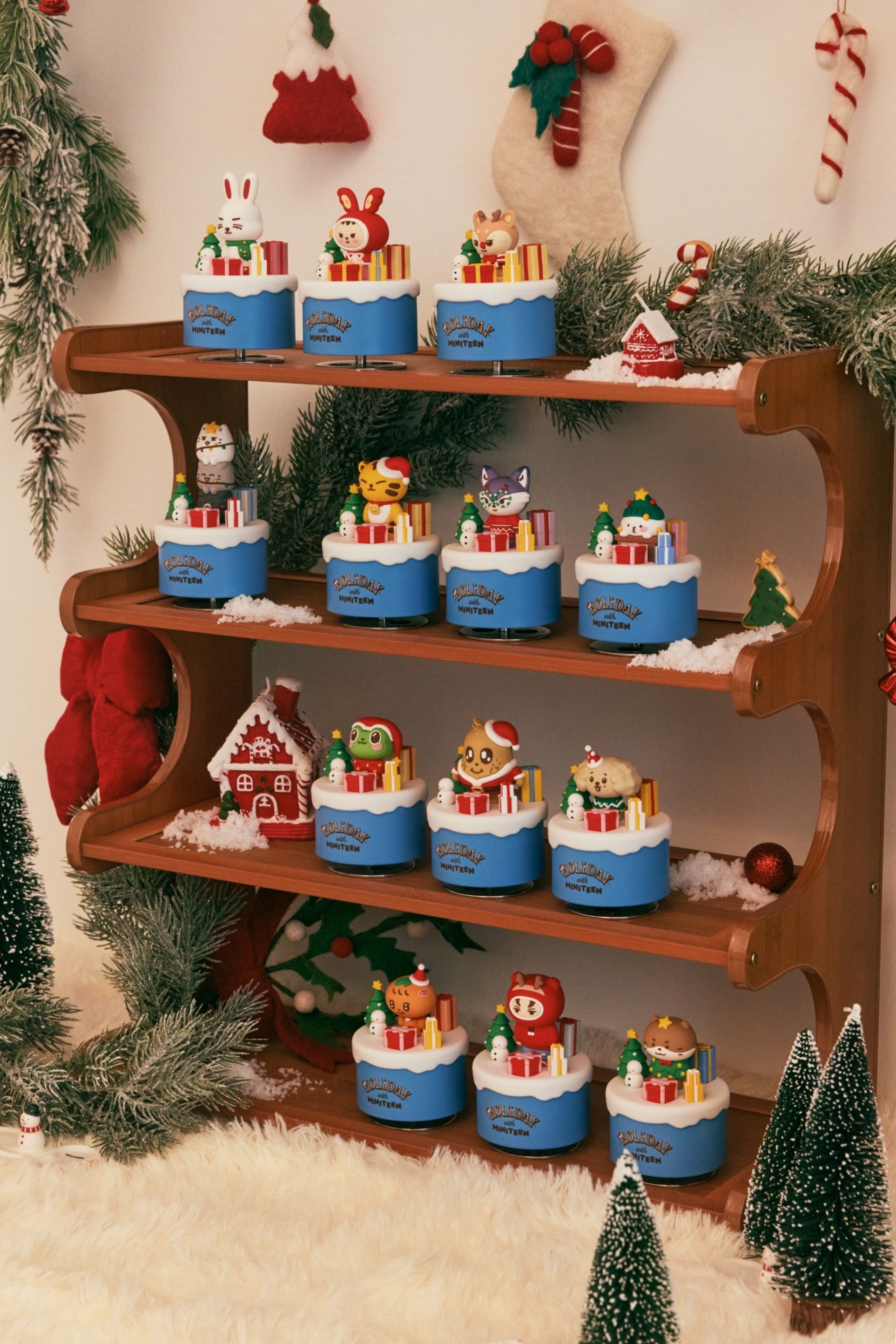 miniteen holiday クリスマス SEVENTEEN] Holiday With Miniteen : Official Character Pop Up MD