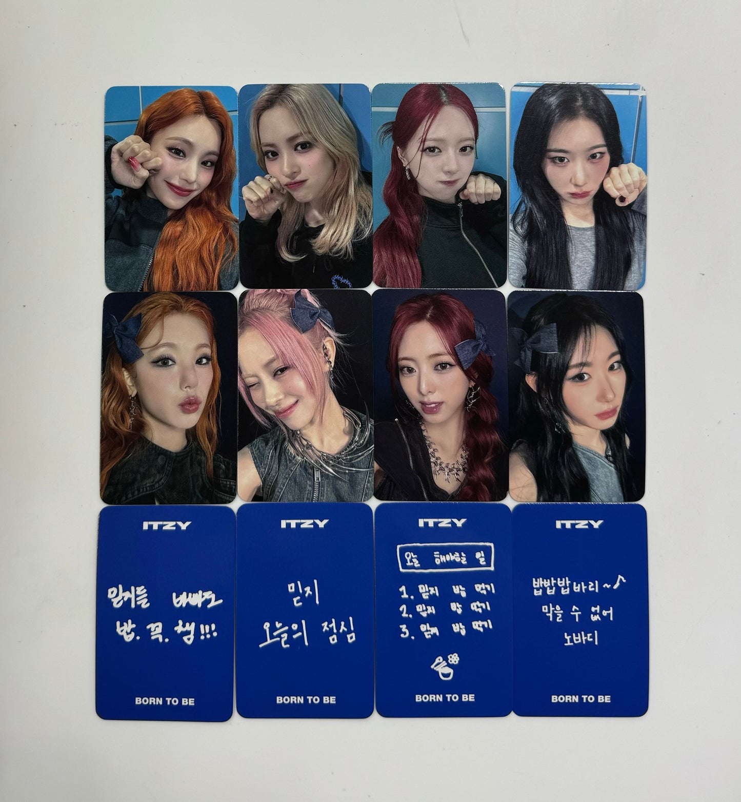 [ITZY] Born To Be : POB Photocard