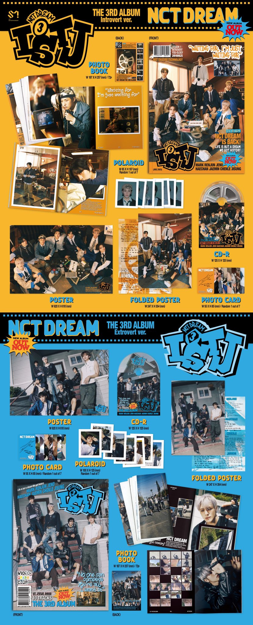 [NCT] NCT Dream : ISTJ : Photobook Ver.