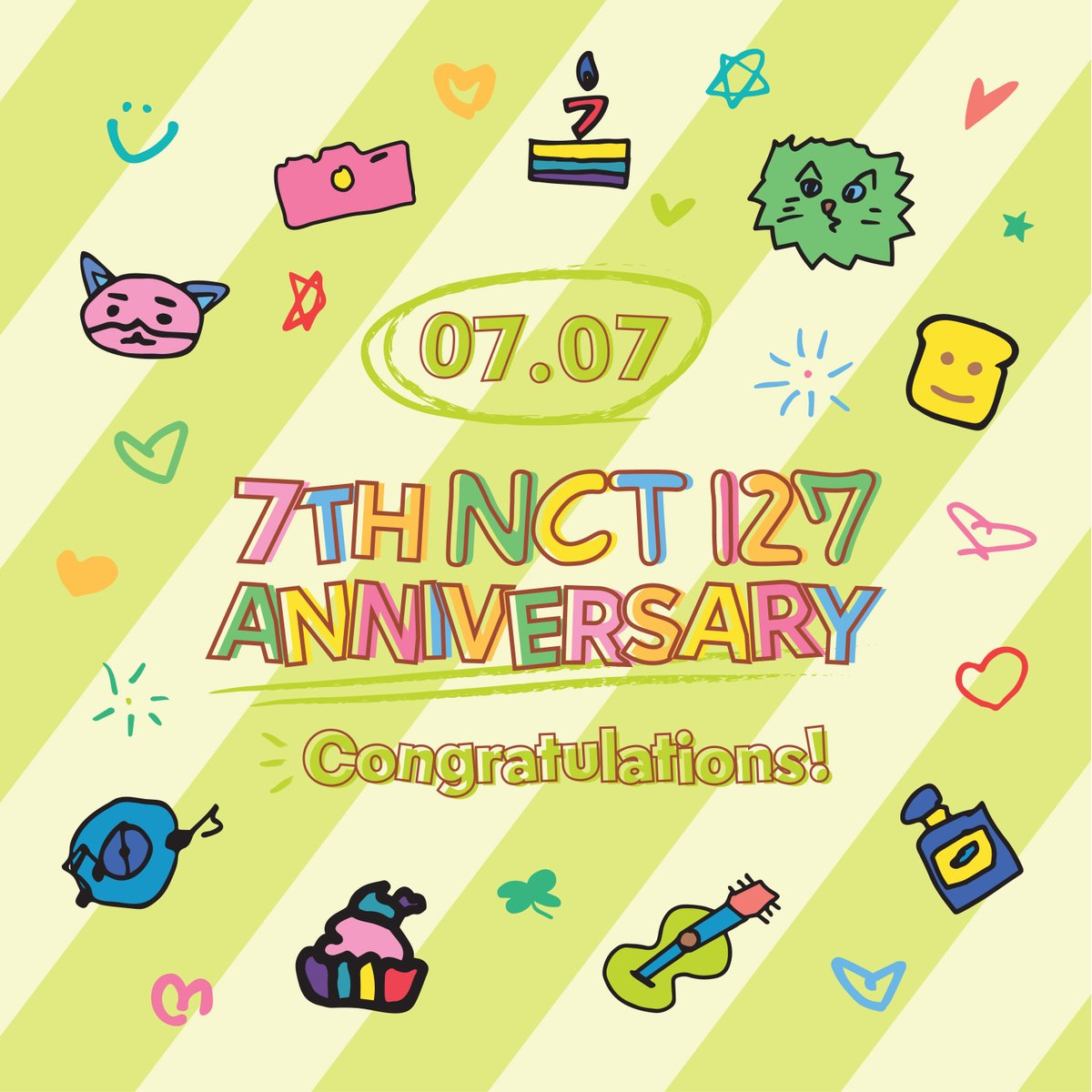 [NCT] NCT 127 Debut 7th Anniversary Official MD krmerch