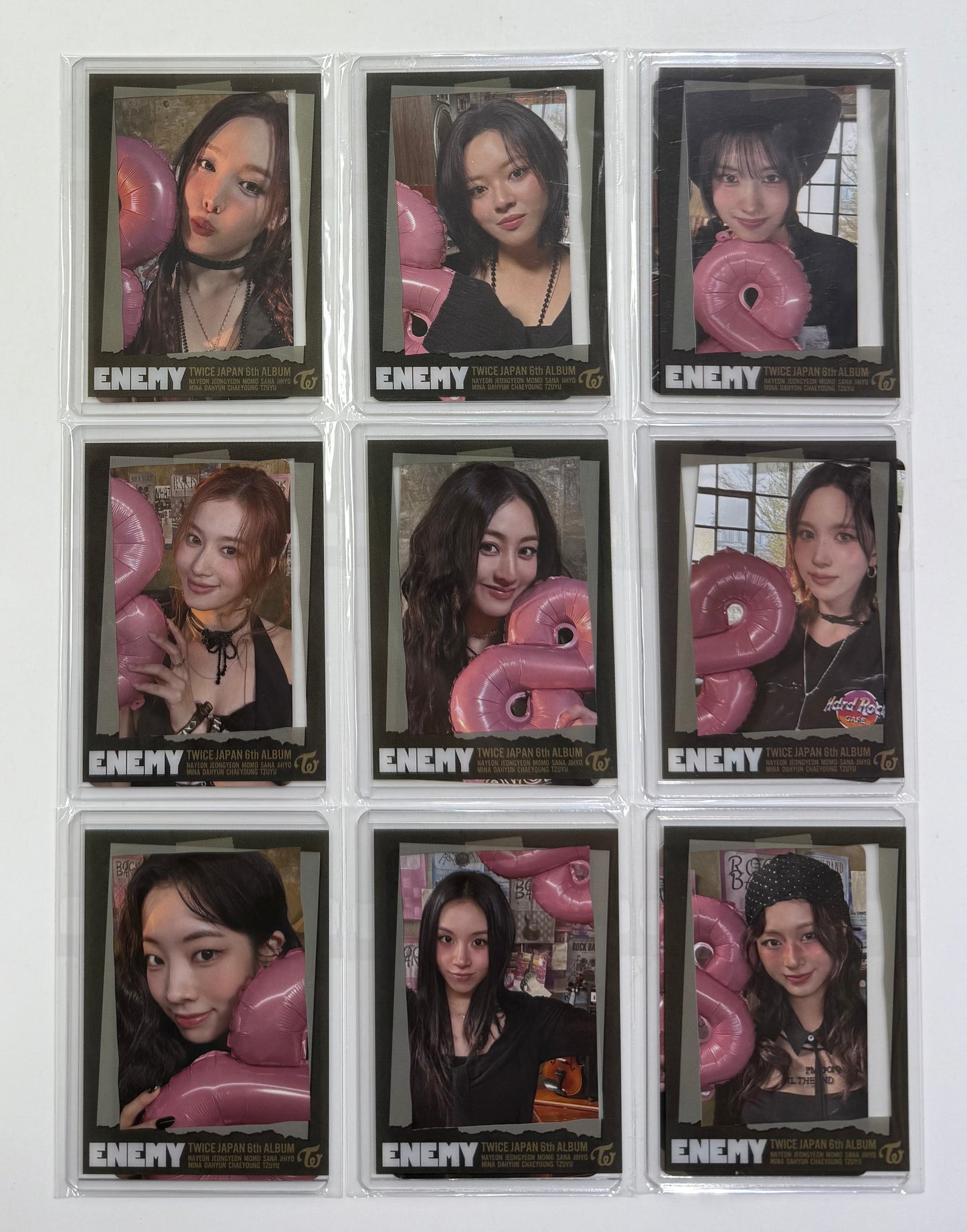 [LUCKY DRAW EVENT] [TWICE] Enemy : POB Photocard