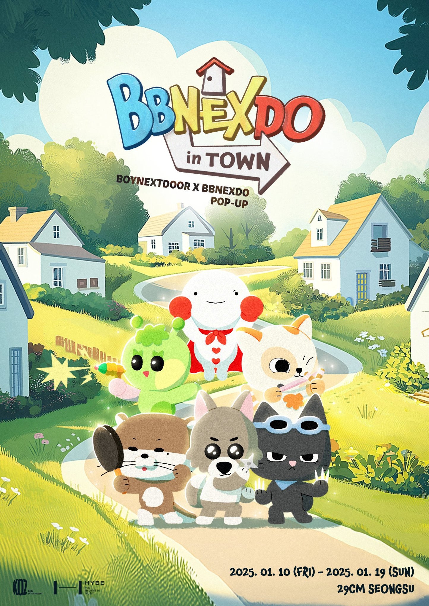 [BOYNEXTDOOR] BBNEXDO in Town : Pop Up MD