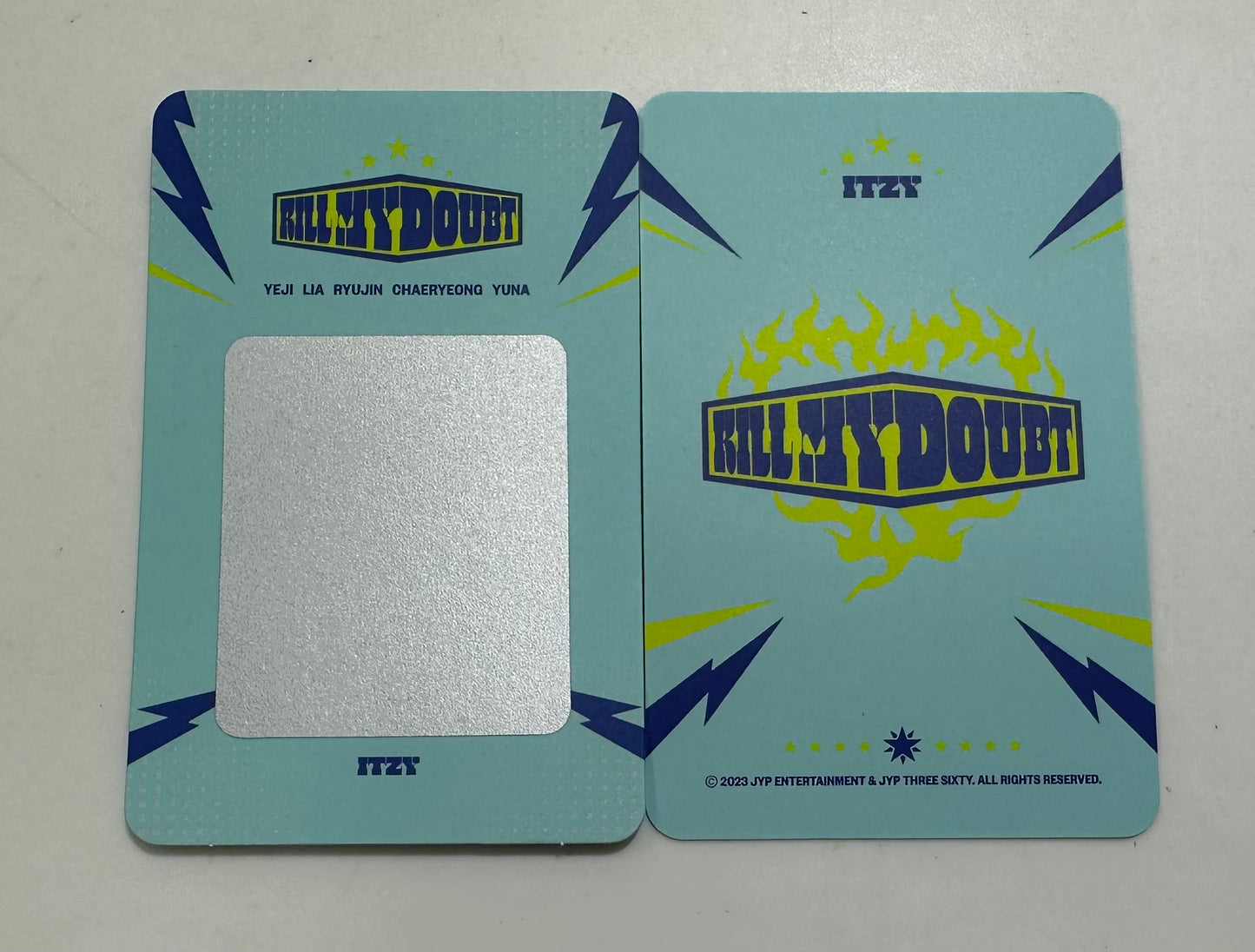 [ITZY] Kill My Doubt : Pop Up Special Photocard