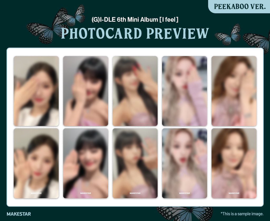 [(G)I-DLE : I Feel : Makestar POB