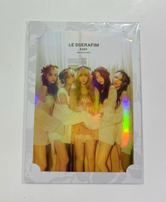 [LE SSERAFIM] Easy : POB : Hologram Photo V2
