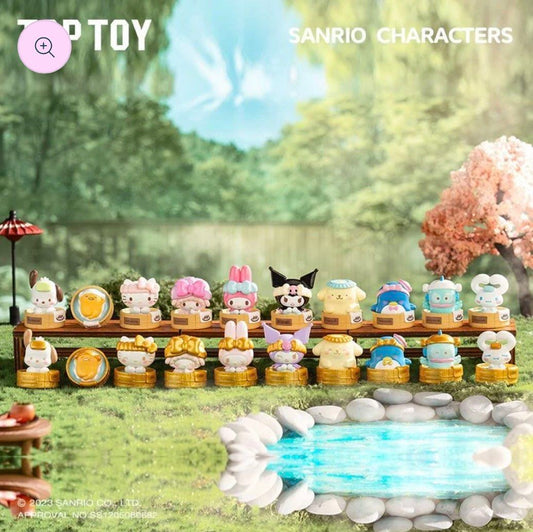 [SANRIO] Characters : Sauna Hot Spring : Random Character Figure