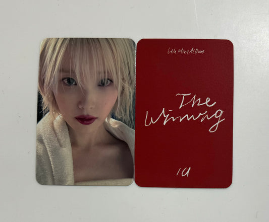 [IU] The Winning : Applemusic Fansign 2.0 POB Photocard