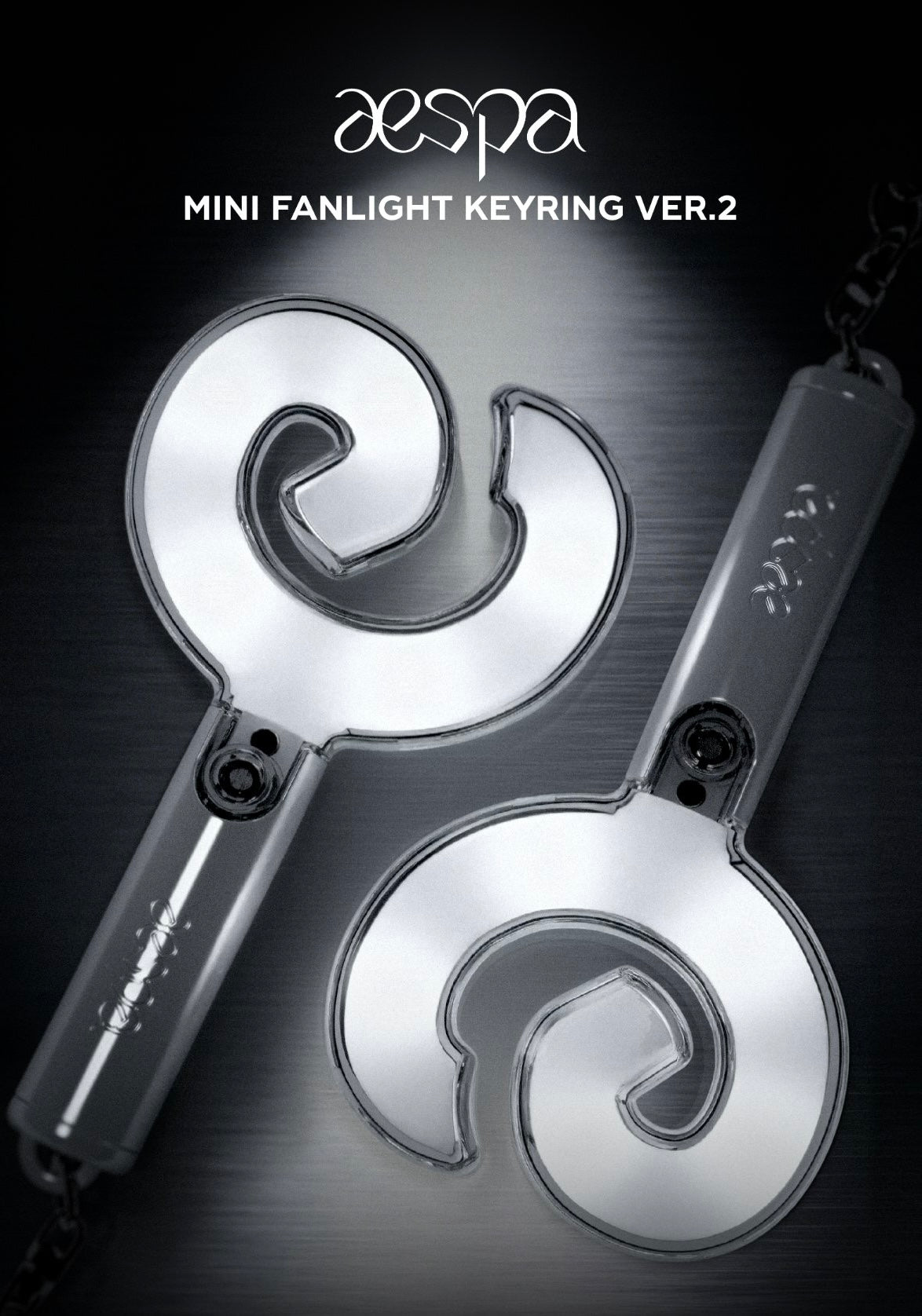 [AESPA] Mini Fanlight Lightstick Version 2 Keyring