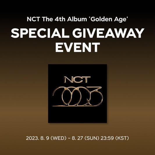 [NCT] Golden Age : Archiving Ver : Special Giveaway Event