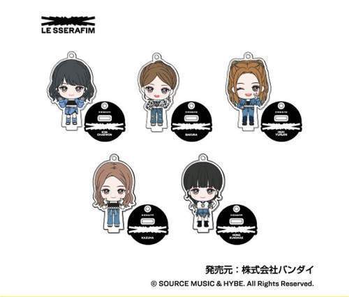 [LE SSERAFIM] Stand Mini Acrylic Key Holder