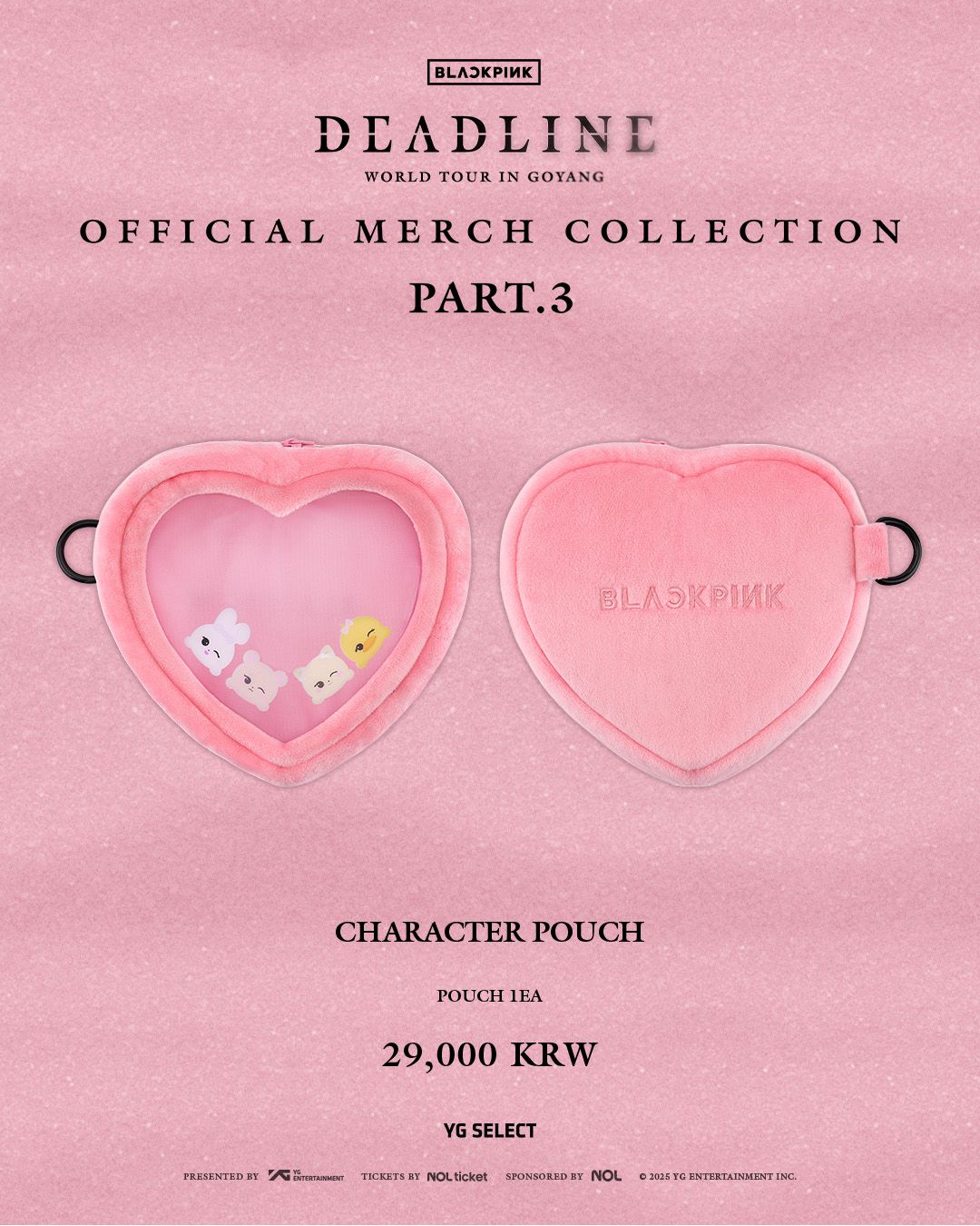 BLACKPINK] Deadline : World Tour In Goyang : Official Merch