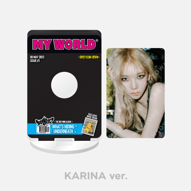 [AESPA] My World : Photocard Stand Set