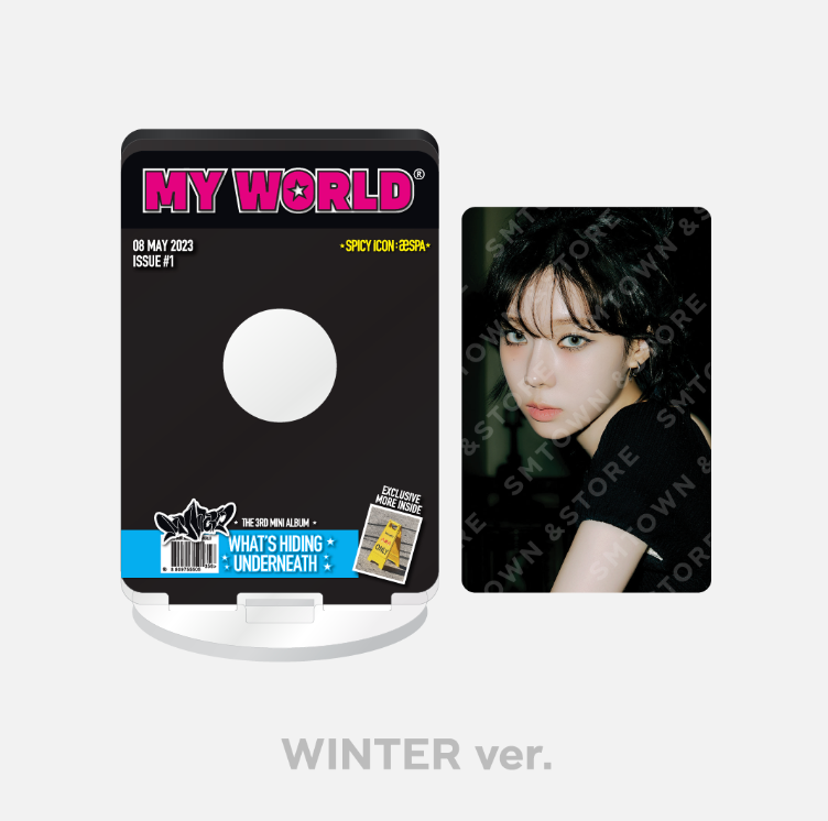 [AESPA] My World : Photocard Stand Set