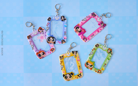 [NEW JEANS] THE POWERPUFF GIRLS x NJ Photocard Holder Keyring