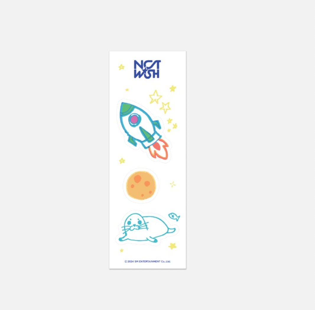 [NCT] NCT Wish : Wish Station : Removable Sticker