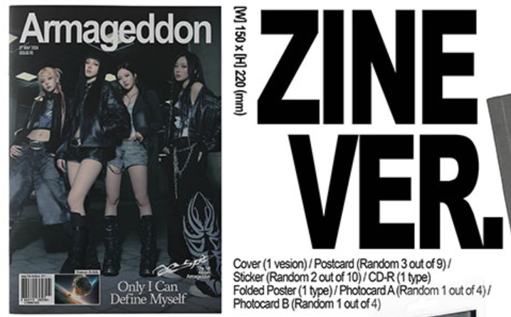 [AESPA] Armageddon : Zine Ver