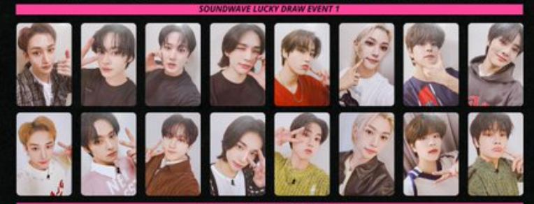 [STRAY KIDS] 樂 Star : Lucky Draw Event POB Photocard