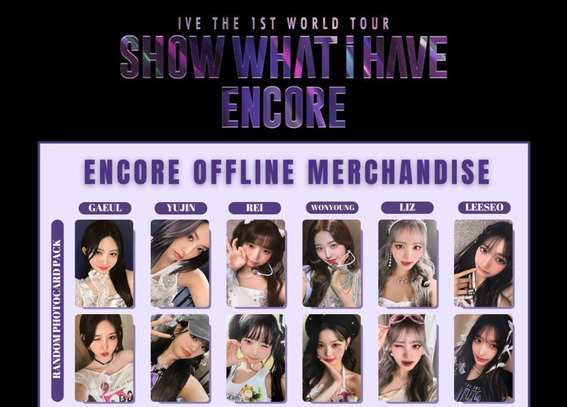 [IVE] Show What I Have Encore : Official MD : Random Photocard Pack