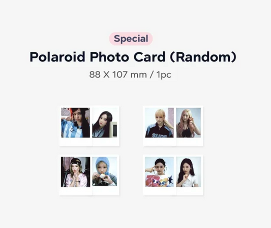 [AESPA] 2025 Season Greetings : Polaroid Photocard