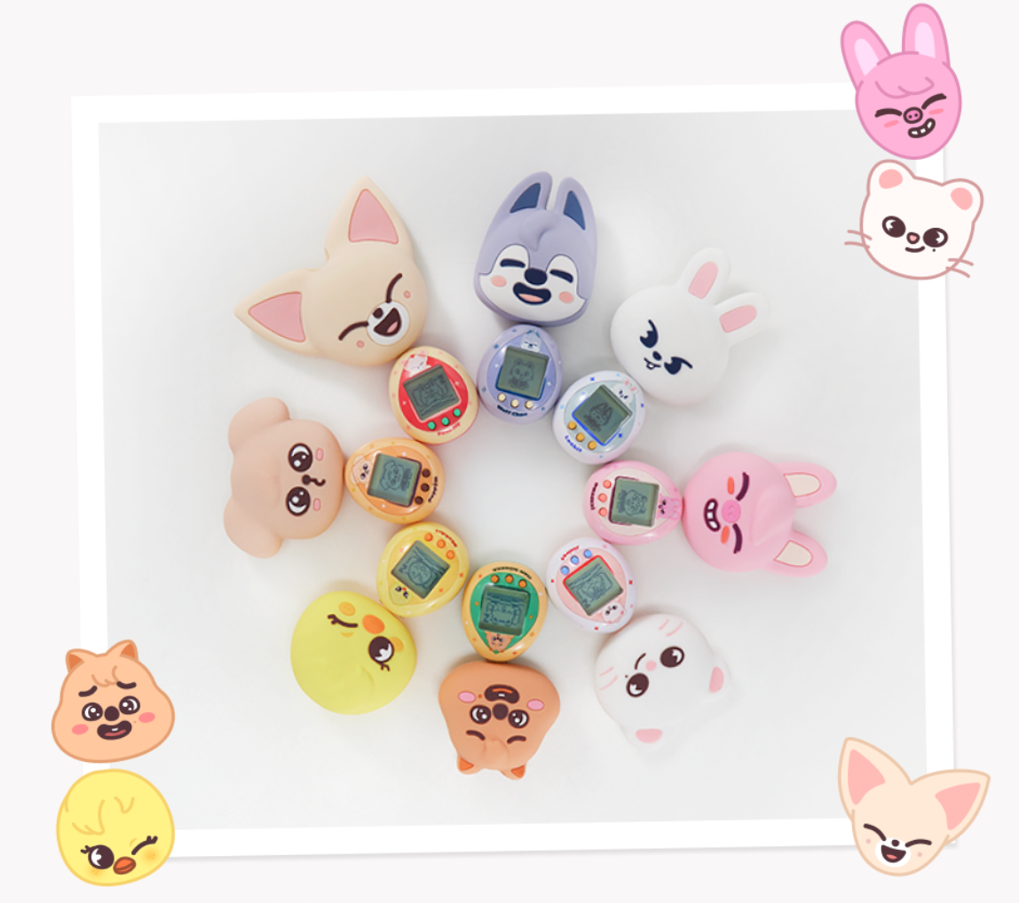 [STRAY KIDS] Stray Kids SKZOO TAMAGOTCHI & CASE SET