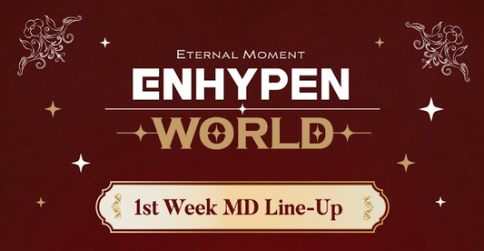 [ENHYPEN] ENHYPEN WORLD : Eternal Moment : 1st Week MD Line Up
