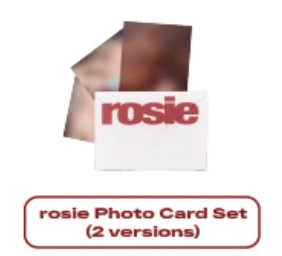 [BLACKPINK] Rose : Rosie : Encore Pop Up Merchandise