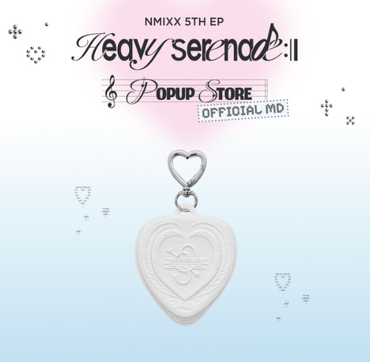 [NMIXX] Heavy Serenade : Heart Clicker Keyring