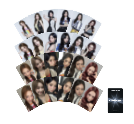 [BABYMONSTER] Choom Tour (Japan) : Random Trading Card (A)