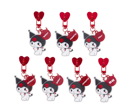 [BABYMONSTER] Kuromi : Keyring Hanger & Charm Set
