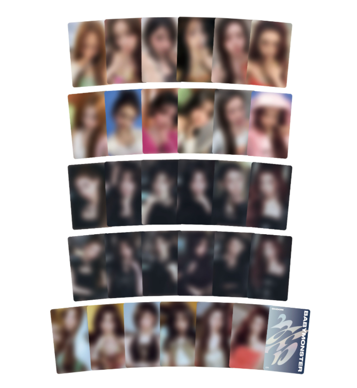 [BABYMONSTER] Choom (MV) : Random Trading Card