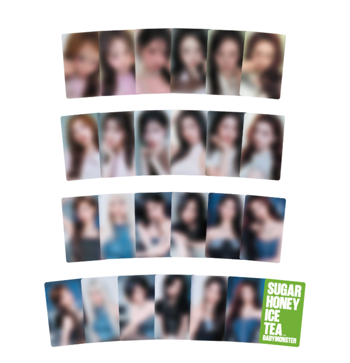 [BABYMONSTER] Sugar Honey Ice Tea (JP) : Random Trading Card