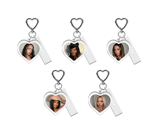 [KATSEYE] Wild : Random Selfie Acrylic Keyring