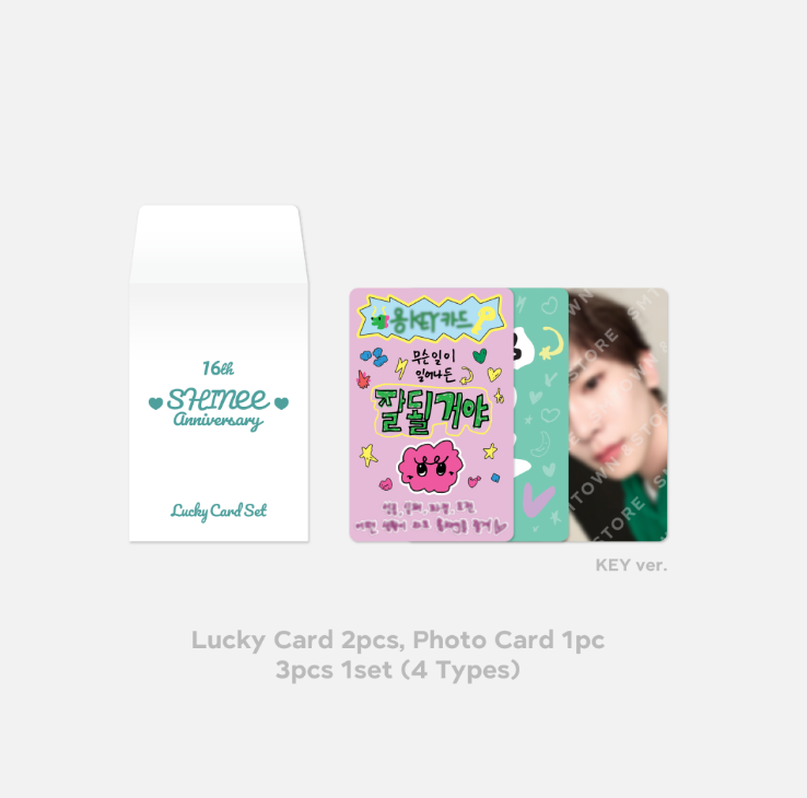 [SHINEE] 16th Anniversary : Lucky Card Set