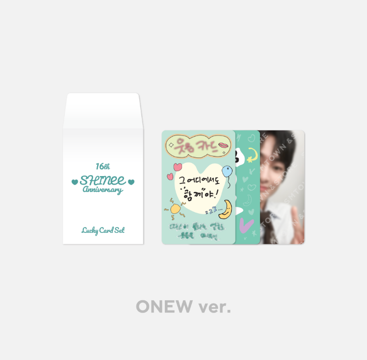 [SHINEE] 16th Anniversary : Lucky Card Set