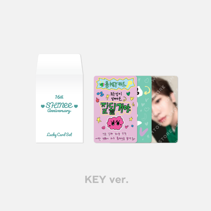 [SHINEE] 16th Anniversary : Lucky Card Set