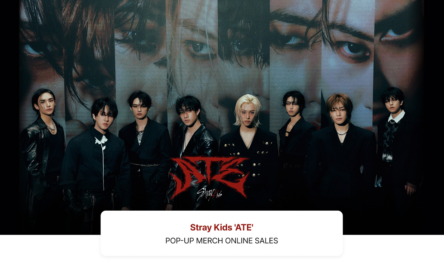 [STRAY KIDS] Ate : Pop Up Store : Online Sales MD