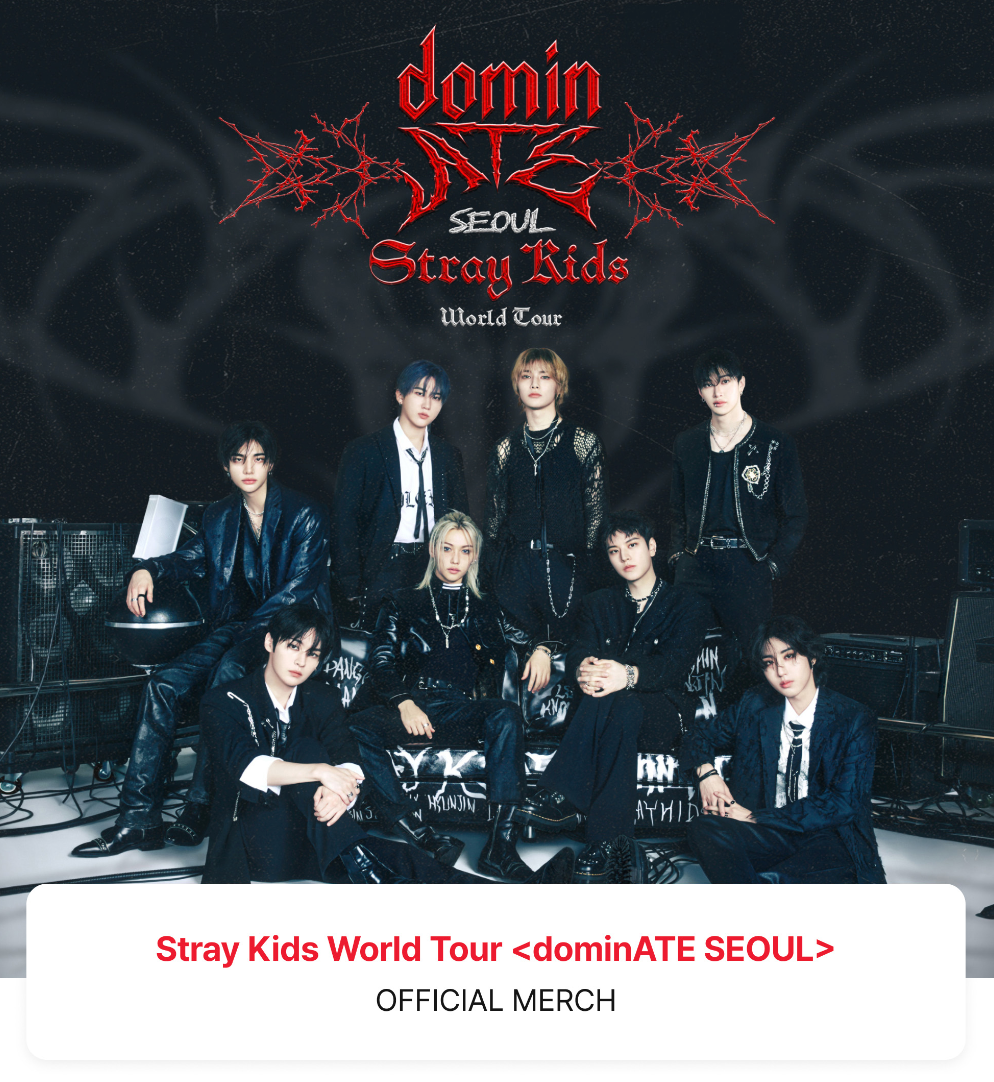 [STRAY KIDS] World Tour <dominATE SEOUL> Official Merch