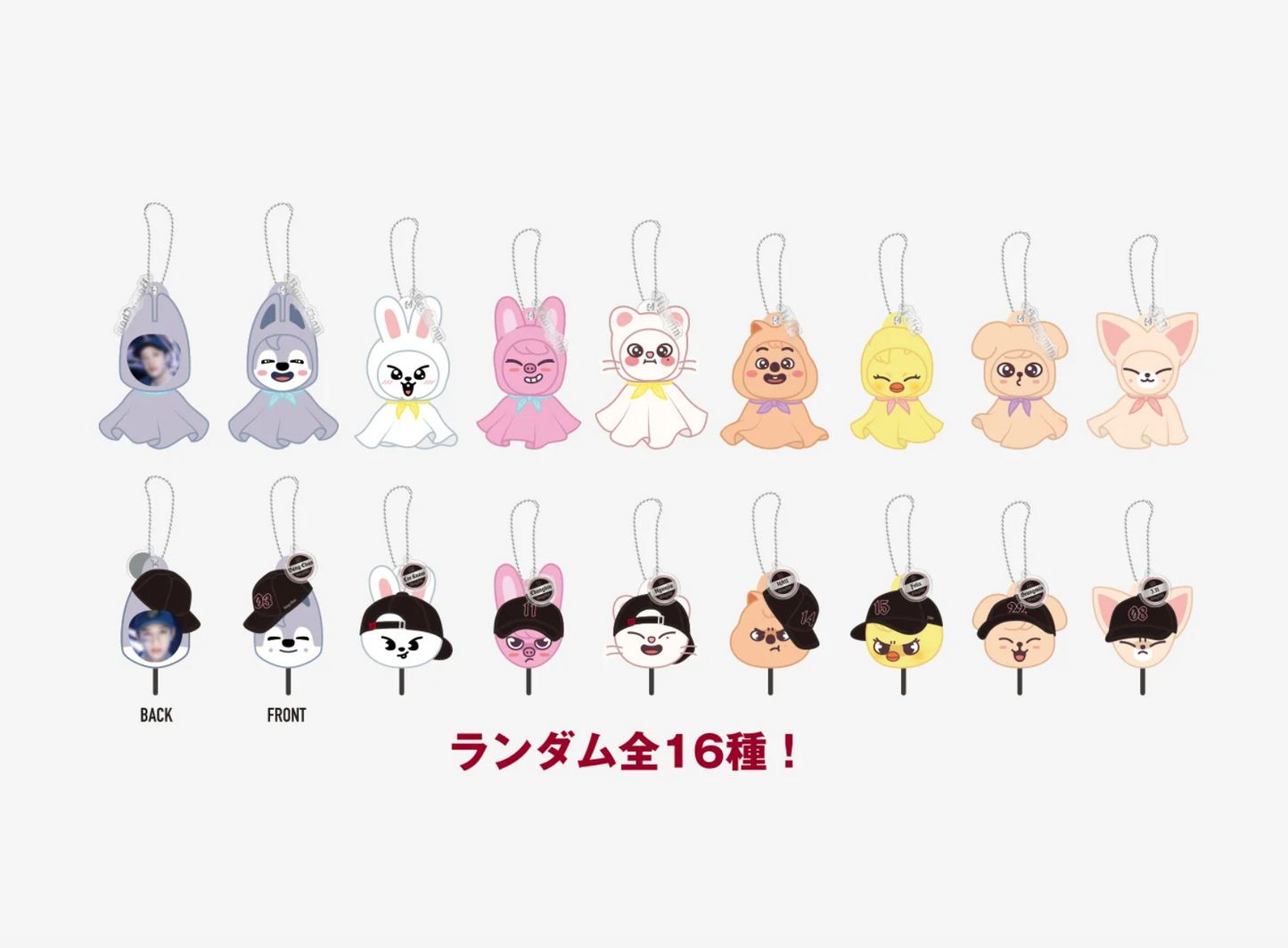 [STRAY KIDS] <dominATE JAPAN> : Random Mini Image Picket Key Holder