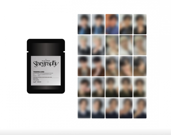 [ASTRO] The 4th Astroad : Stargraphy : Trading Card