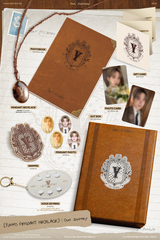 [ATEEZ] Our Journey : Yunho Pendant Necklace