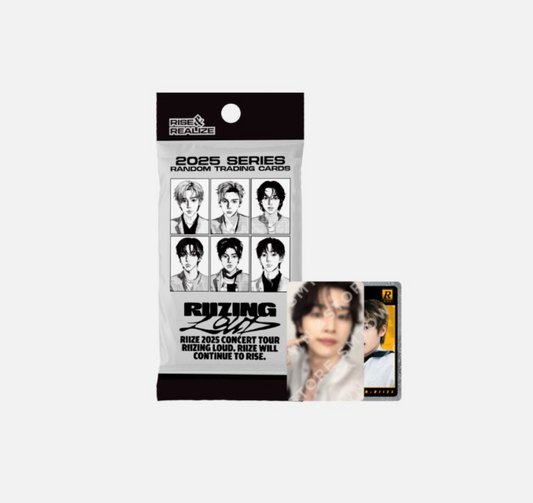 [RIIZE] 2025 RIIZE CONCERT TOUR [RIIZING LOUD] : Random Trading Card (RIIZE)